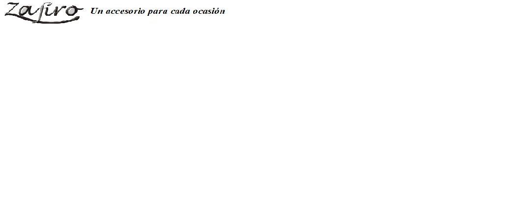 Accesorios Zafiro